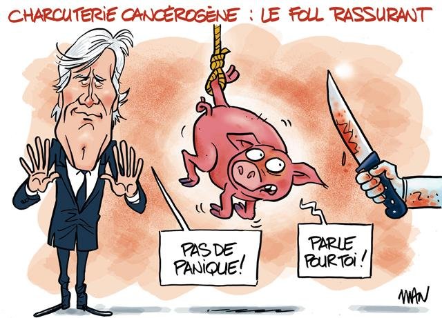 Dessin de presse : Charcuterira bien presse : Charcuterira bien