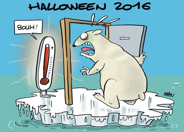Dessin de presse : Allo ween? presse : Allo ween?