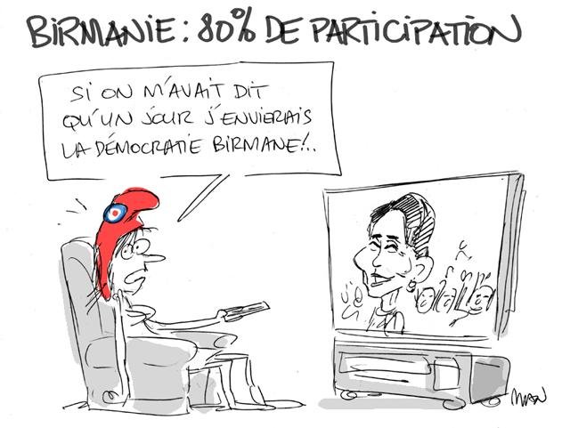 Dessin de presse : Birmanie presse : Birmanie