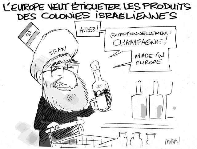 Dessin de presse : Champagne presse : Champagne