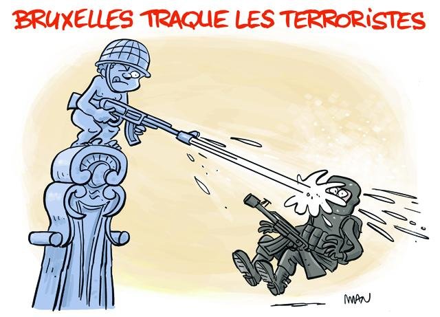Dessin de presse : Manneken pis presse : Manneken pis