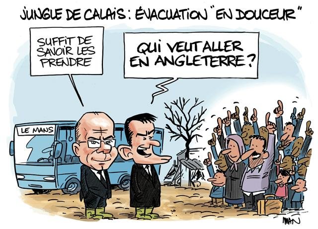 Dessin de presse : Évacuation presse : Évacuation