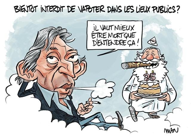 Dessin de presse : Vapoteur presse : Vapoteur