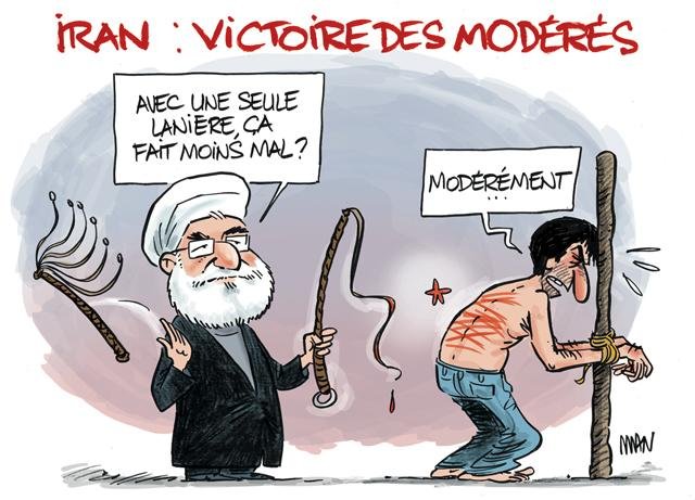 Dessin de presse : Modérés presse : Modérés