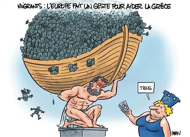 Dessin de presse : Atlas presse : Atlas