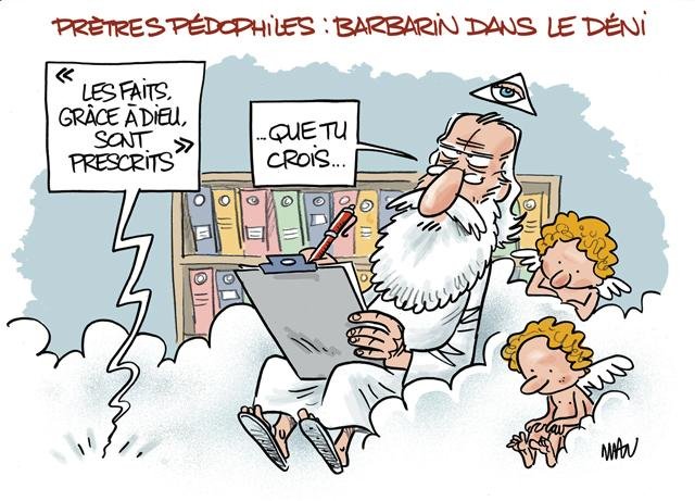 Dessin de presse : Barbarin presse : Barbarin