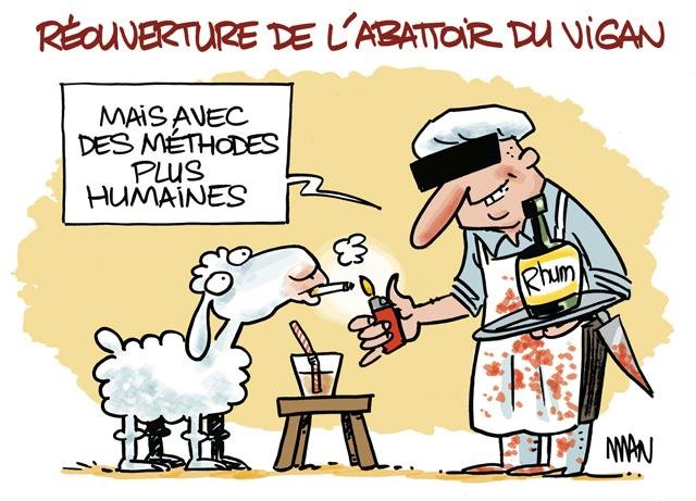 Dessin de presse : Abattoir presse : Abattoir