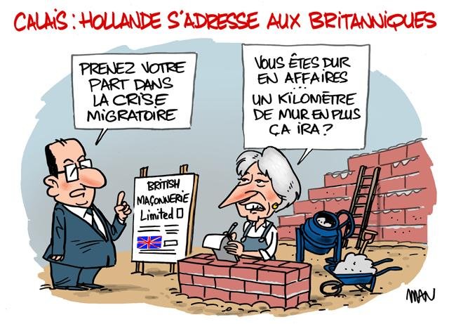 Dessin de presse : The wall presse : The wall