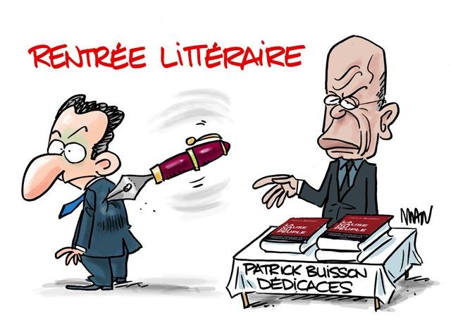 Dessin de presse : Dédicace presse : Dédicace