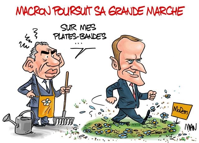 Dessin de presse : Plates-bandes presse : Plates-bandes