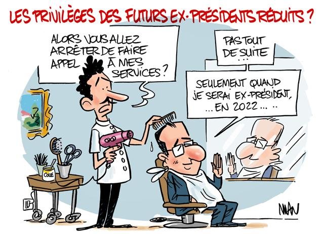 Dessin de presse : Coiffeur presse : Coiffeur
