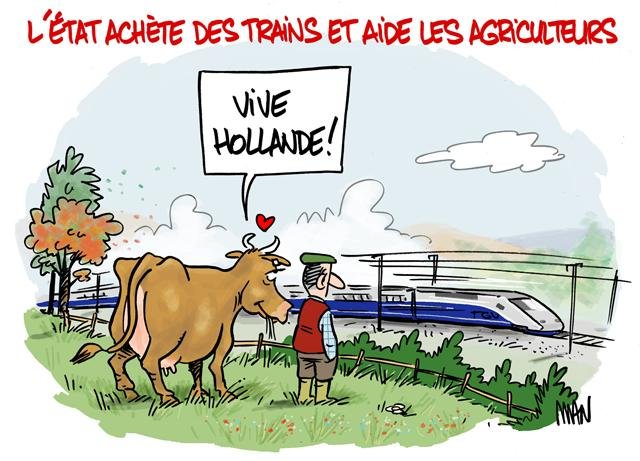 Dessin de presse : Meuh. presse : Meuh.