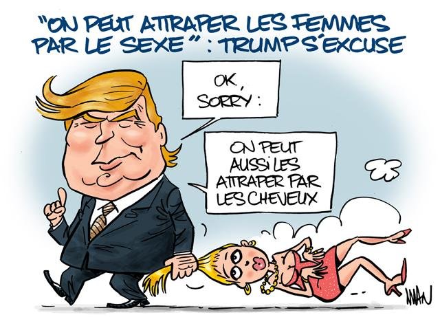 Dessin de presse : Cheveux presse : Cheveux
