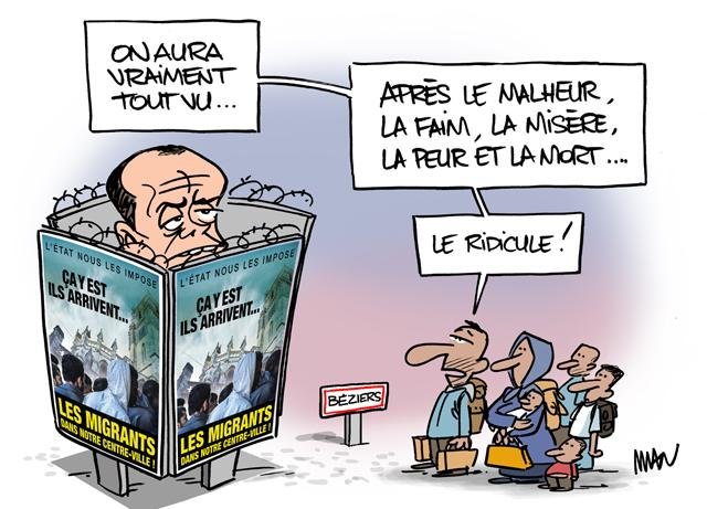 Dessin de presse : Ménard… presse : Ménard…