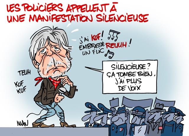 Dessin de presse : Silencieuse presse : Silencieuse