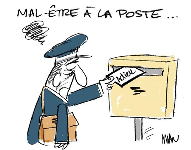 Dessin de presse : Mal être presse : Mal être