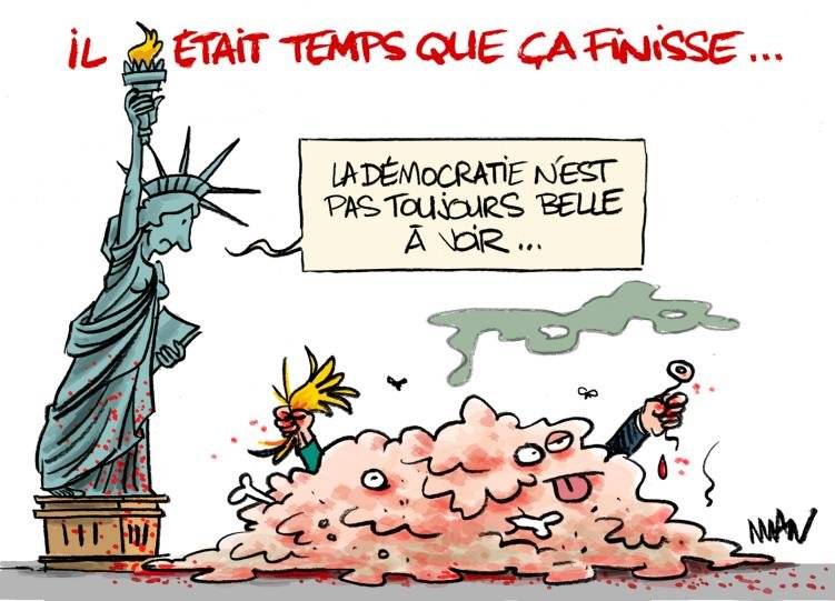 Dessin de presse : Élections US presse : Élections US