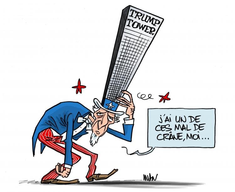 Dessin de presse : Mal de crâne presse : Mal de crâne