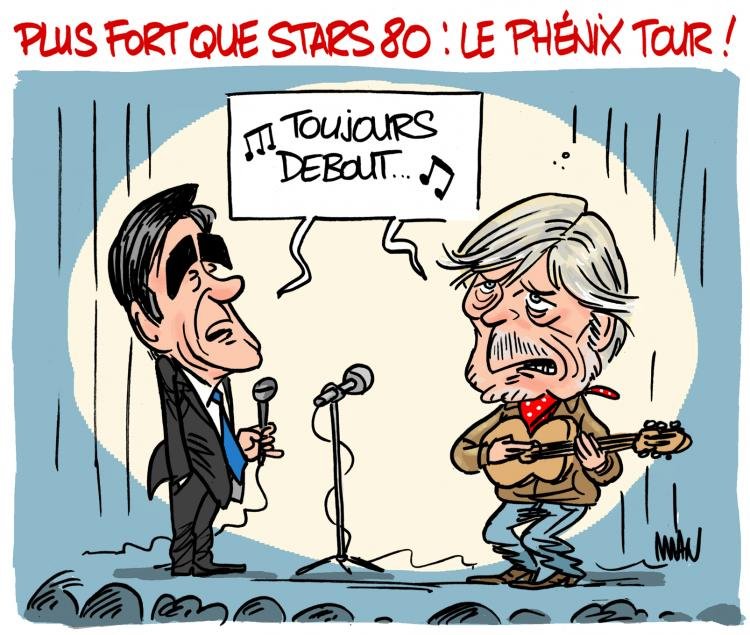 Dessin de presse : Phénix Tour presse : Phénix Tour