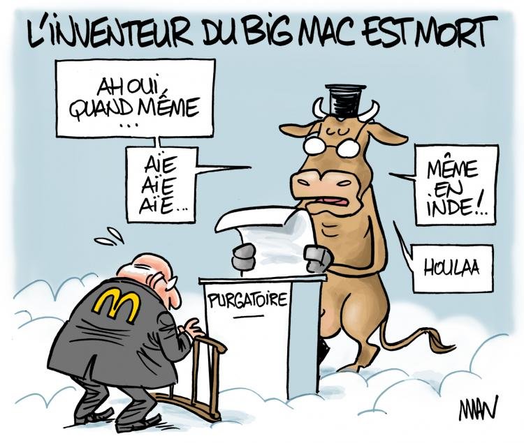 Dessin de presse : Bigmac presse : Bigmac