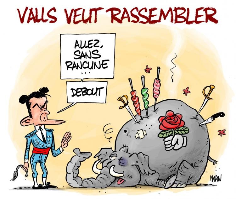 Dessin de presse : Debout presse : Debout