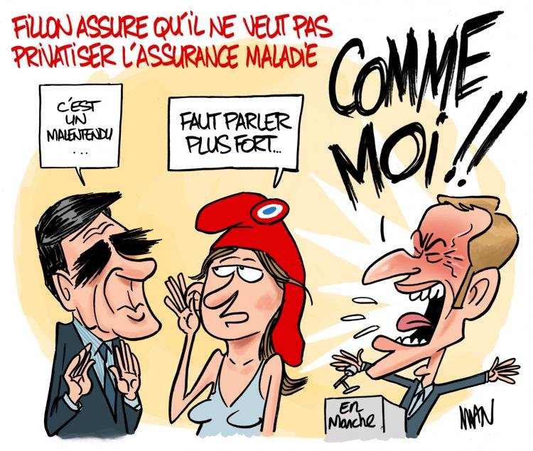 Dessin de presse : Malentendu presse : Malentendu