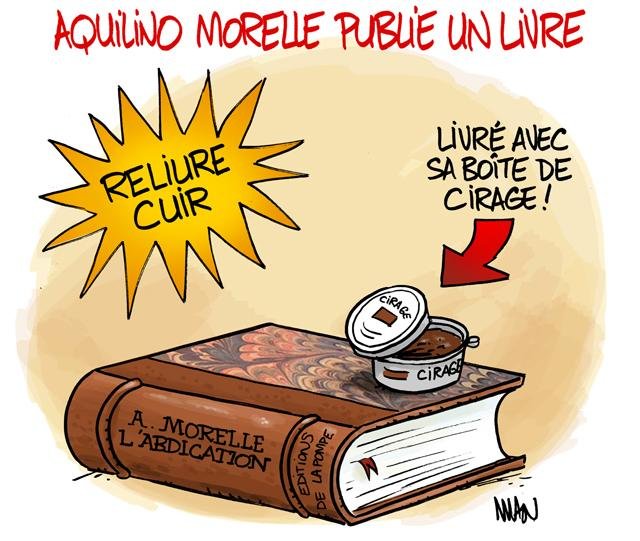 Dessin de presse : Cirage presse : Cirage