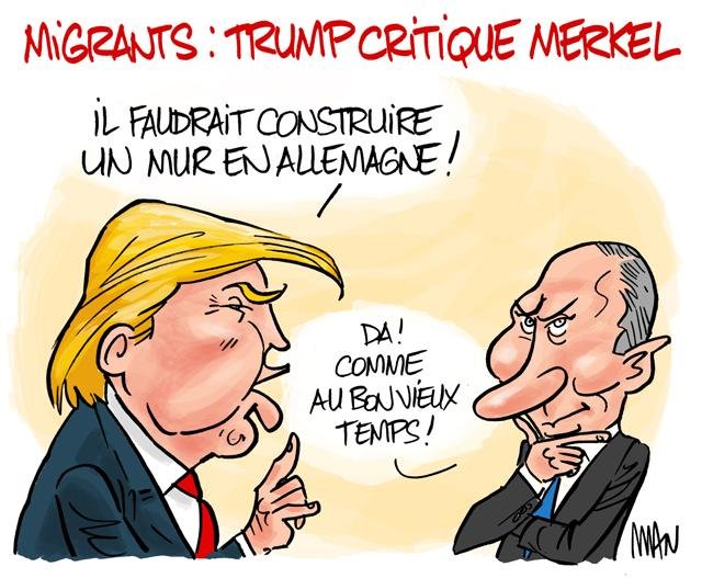 Dessin de presse : Mur presse : Mur