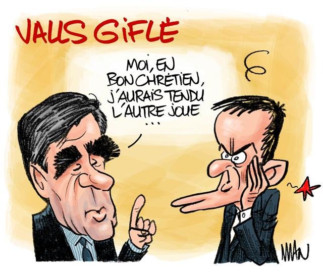 Dessin de presse : Gifle presse : Gifle