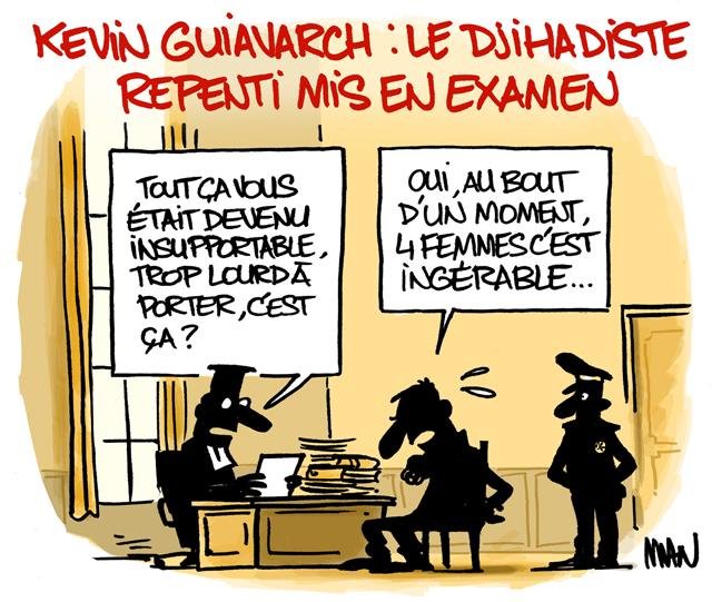 Dessin de presse : Kevin G. presse : Kevin G.