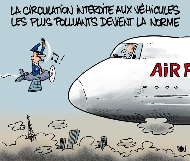 Dessin de presse : Air presse : Air