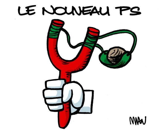 Dessin de presse : Nouveau PS presse : Nouveau PS