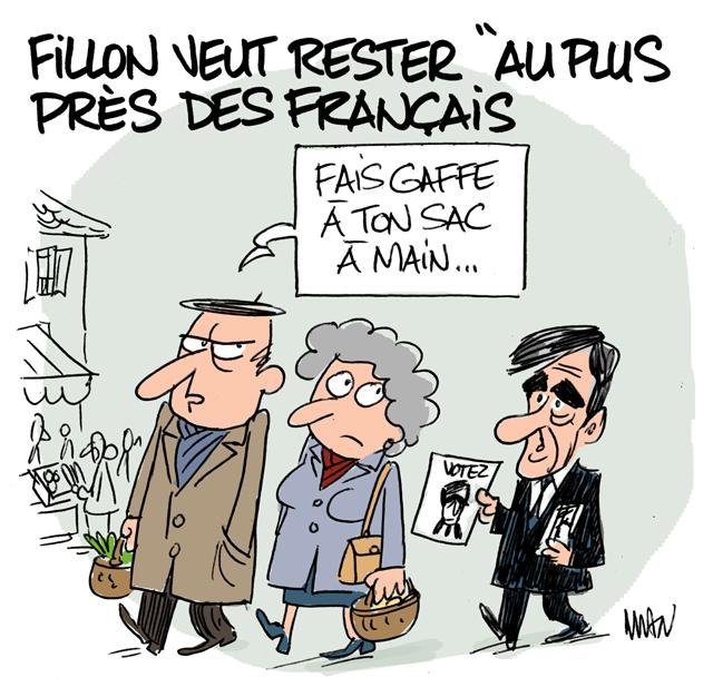 Dessin de presse : Sac à main presse : Sac à main