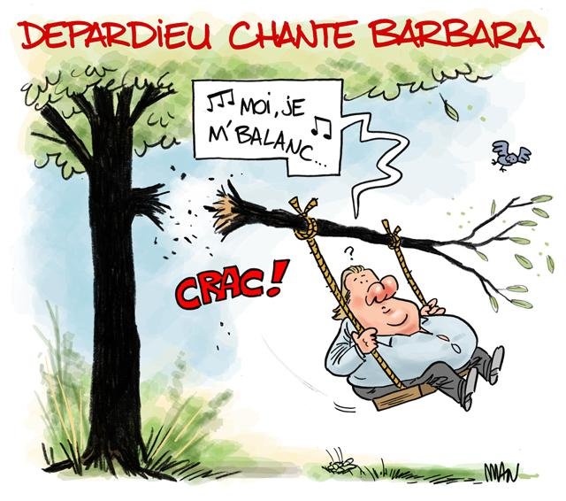 Dessin de presse : Barbara presse : Barbara