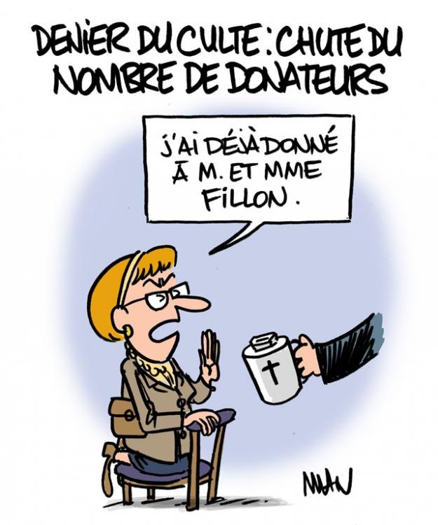 Dessin de presse : Denier presse : Denier