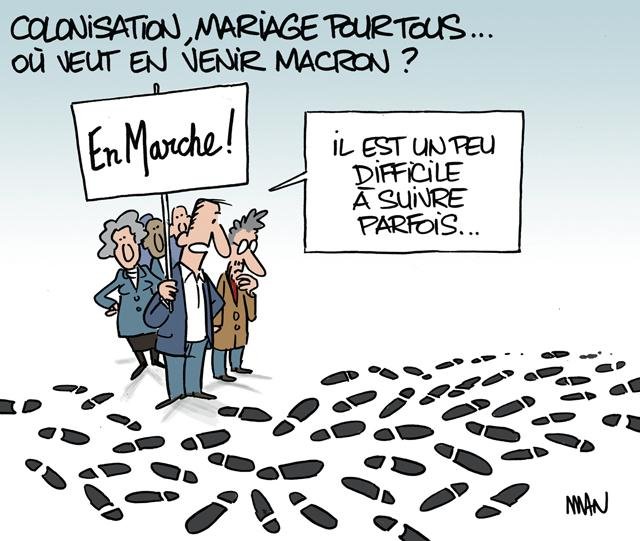 Dessin de presse : Marche presse : Marche