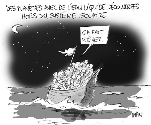 Dessin de presse : Planètes presse : Planètes