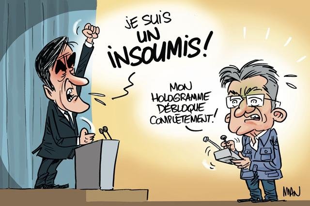 Dessin de presse : Insoumis presse : Insoumis