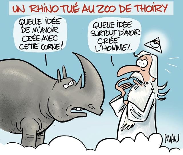 Dessin de presse : Rhino presse : Rhino