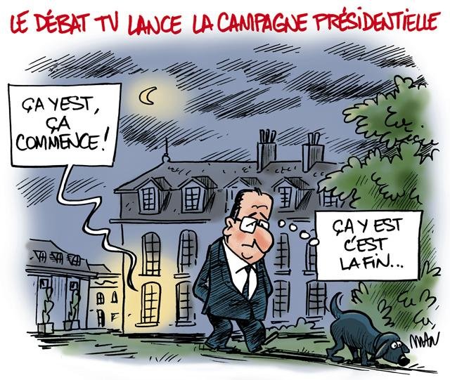 Dessin de presse : Débat2 presse : Débat2