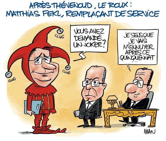 Dessin de presse : Fekl presse : Fekl