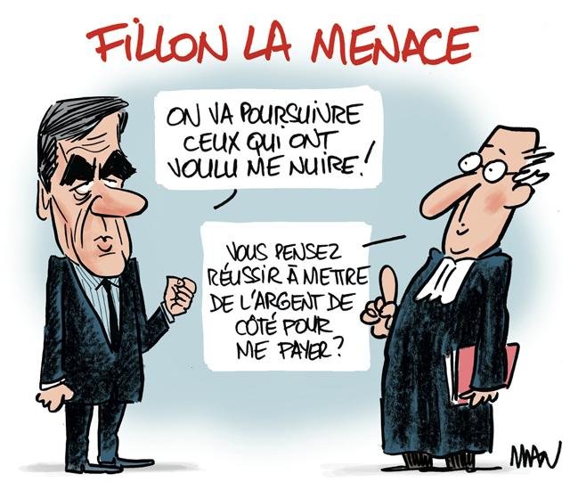 Dessin de presse : Menace presse : Menace