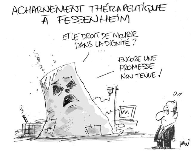 Dessin de presse : Fessenheim presse : Fessenheim