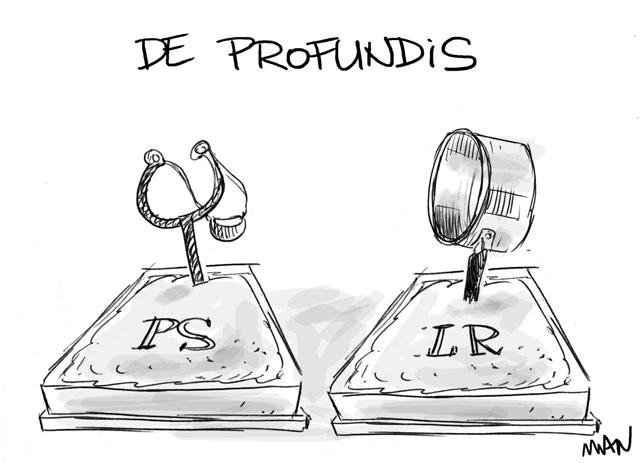 Dessin de presse : De profundis presse : De profundis