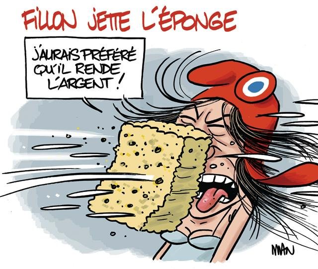 Dessin de presse : Eponge presse : Eponge