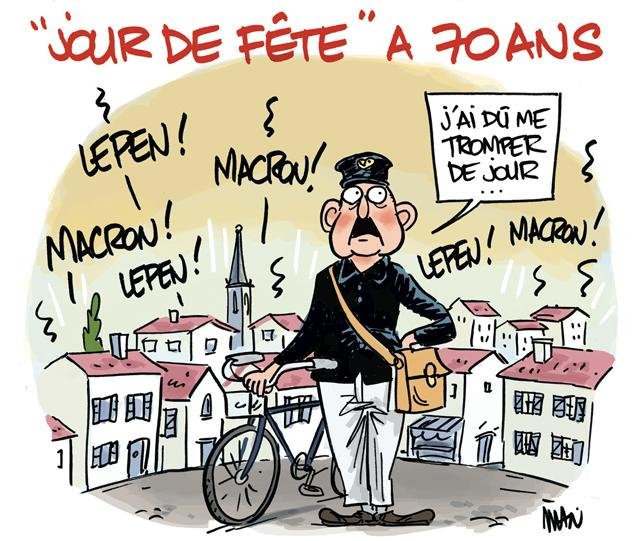 Dessin de presse : Jour de fête presse : Jour de fête