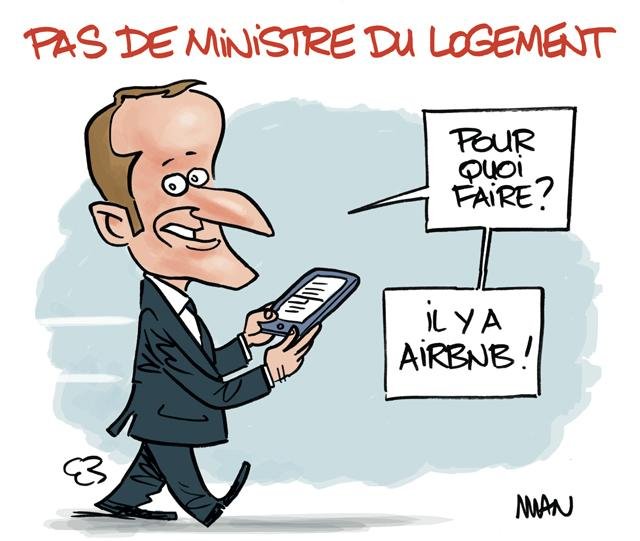 Dessin de presse : Logement presse : Logement