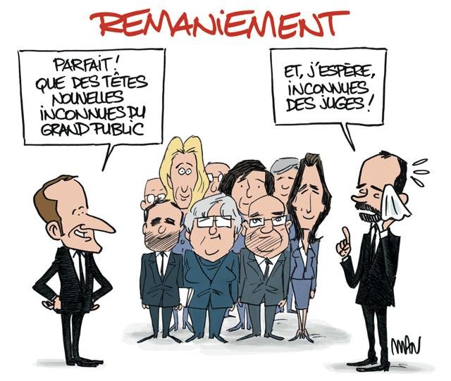 Dessin de presse : Nouvelles têtes presse : Nouvelles têtes