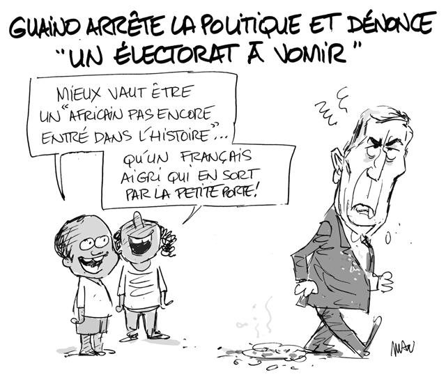 Dessin de presse : Guaino presse : Guaino