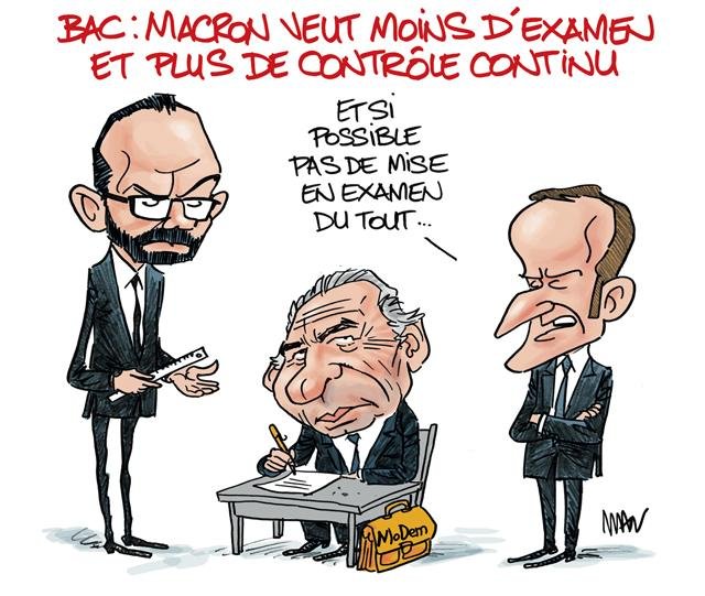 Dessin de presse : Moralisation presse : Moralisation